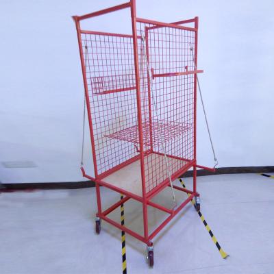 China Automotive Easy Moving Metal Parts Assembling Carts for sale