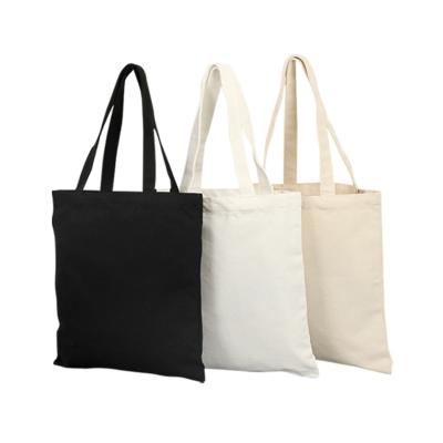 China 100% Eco-friendly Custom Plain Empty Cotton Canvas Tote Bags for sale