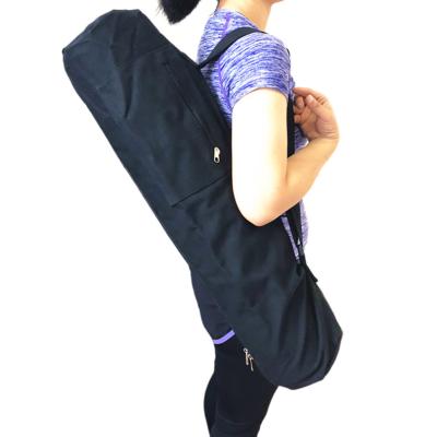 China Wholesale Yoga Pilates Hot Canvas Tote Duffle Sling Carrier Travel Yoga Mat Bag for sale