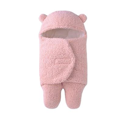 China Breathable Baby Winter Split Leg Padded Anti-kick Sleeping Bag Soft Warm Thick Newborn Infant Printed Cotton Clothes for sale