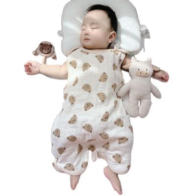 China Breathable Baby anti-startle sleeping bag newborn Anti-shock swaddle bag Summer Jersey wrap baby anti-kick artifact for sale