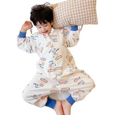 China Breathable Baby anti-shock sleeping bag newborn Anti-startle swaddle bag with mesh Summer Jersey wrap baby anti-kick artifact for sale