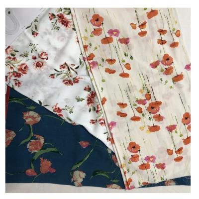 China New viable hot selling 50% viscose and 50% rayon printed fabric for pajamas and home wear for sale