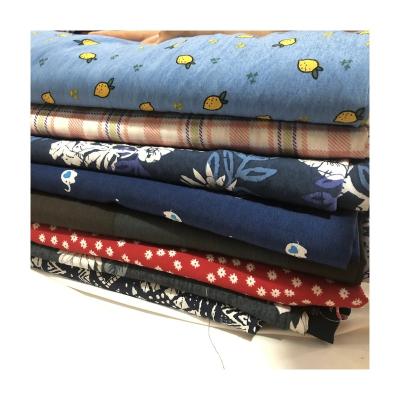 China Viable at good price 80% rayon and 20% nylon printed fabric for pajamas and home wear for sale