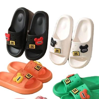 China Beach Shoes 2023 Bathroom Cloud Anti-slip Thick Bottom Slippers Man And Woman Sandals Shape EVA Indoor Slide Home Cute Soft Bottom Slippers for sale