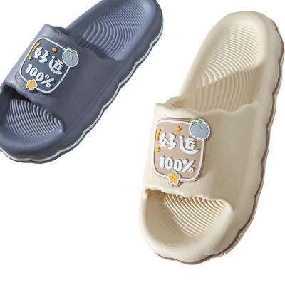 China Beach Shoes Good Quality Bathroom Slippers Cheap Cloud Non-Slip Flip Flops For Men And Women Sandals Fashion Soft Bottom EVA Indoor Slippers for sale