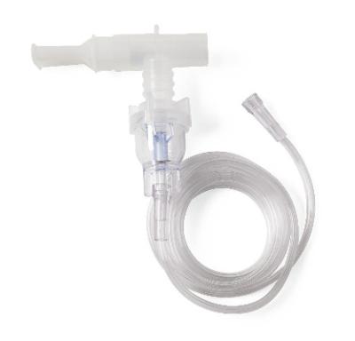 China Hot Selling Disposable Medical Type PVC T-mouthpiece Nebulizer With 7 Feet Tubing for sale