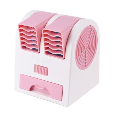 China On The Rocks And Left Bladeless Cooling Aromatherapy Factory Direct Rose Usb Rechargeable Fan for sale