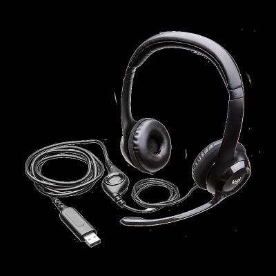 China Comfortable Wearing Logitech H390 Wired Computer Headset With Noise Reduction Mic With Volume Control Foldable Earphone for sale