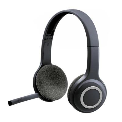 China Perfect Sound Logitech H600 Radio Rotating High Quality Portable Black Headset Microphone for sale