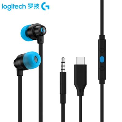 China Wired In-ear Logitech G333 Gaming Headphones Computers Ear-in Microphone Mobile Phone Headset for sale