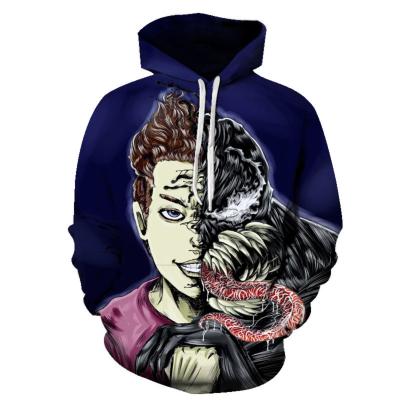 China S0826 Autumn Anti-wrinkle Print Pullover Hoodie Over Size Hoodies Sweatshirts 3d Digital for sale