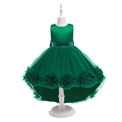 China LS8013 Anti-wrinkle New Designs Dress For Princess Girl Performance Dress Of Kids Girls Formal Dresses for sale