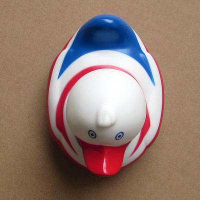 China The United States flag plastic bathroom duck accessories for kids or advertisement for sale