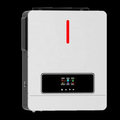 China New Off Grid 6.2KW 48V Inverter 120A MPPT Solar Charger On/Off Controller RGB 110*334*423 Dual Output 230VAC Power Supply for sale