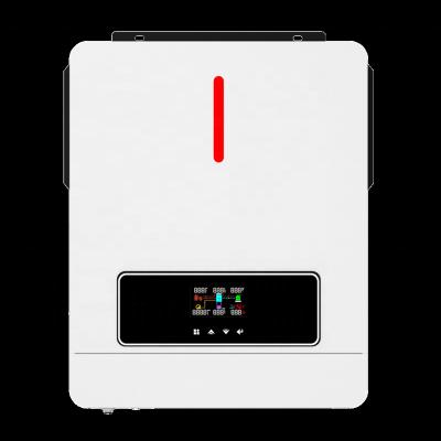 China NEW Dual Output RGB Light 90-500VDC Inverter 120A MPPT Solar Inverter 42*31*11CM Charger Controller 3.6KW/6.2KW On/Off Grid for sale