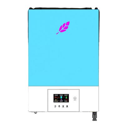 China RGB Reset Light With Dust Filter 120A 140A MPPT Pure Sine Wave DC To AC LCD 3.6/4.2/6.2KW Detachable Hybrid Solar Inverter With 42X 31X 11CM for sale