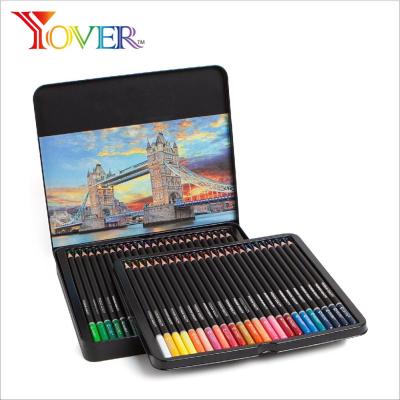 China 48pcs Hot Sale Non-Toxic Premium Colored Pencil In Tin Box for sale