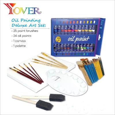 China 51pcs Non-Toxic Oil Painting Ultimate Set for sale