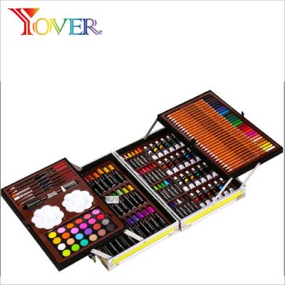 China 200pcs Alu Box Non-Toxic Drawing and Painting Set for Kids for sale