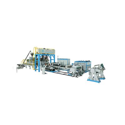 China One set of equipment can complete a complete type plastic sheet profile extrusion production process line Interesting price new One set of equipment can complete a complete production process for sale