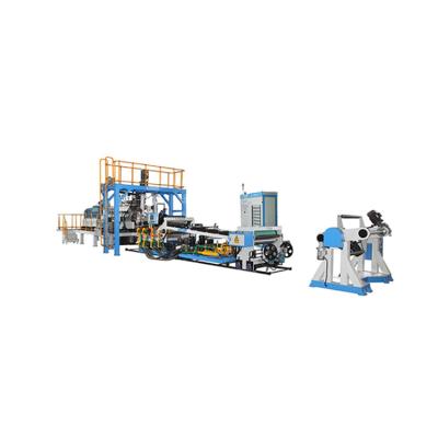 China A set of equipment can complete a complete special design of production process pp widely used sheet pvc film extrusion line for sale