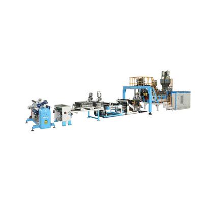 China Factory Wholesale New Single Layer Twin Screw Top Sheet Plastic Extrusion Pet Dryer Extrusion Line Type Thermoforming Sheet Provided for sale