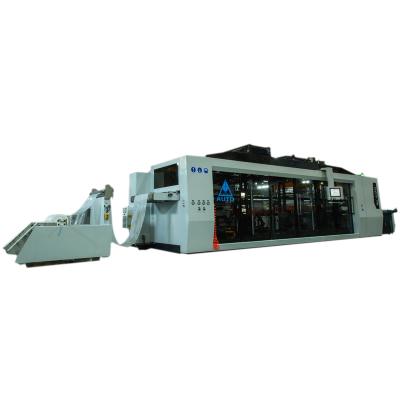 China A set of equipment can complete a high quality Vacuum Thermoforming Machin Manufacturing Full Process Chinese Manufacturers for Food Boxes for sale