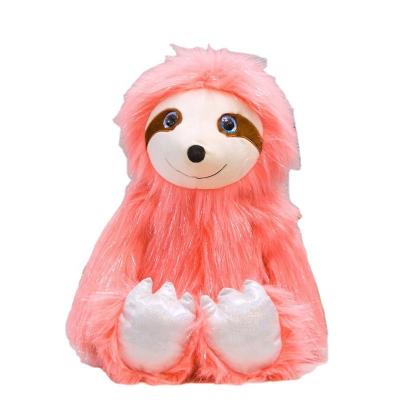 China Cute Long Haired Plush Stuffed Toy Children's Toy Gift Creative Simulation Plush Sloth Doll Sloth Gift for sale