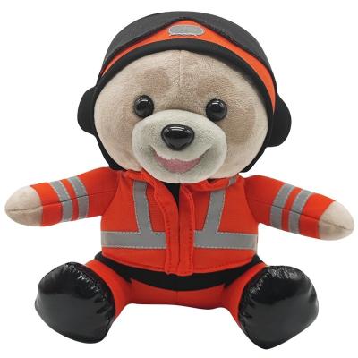 China Creative kids gift space bear doll astronauts dress up plush toys space bear doll mascot children's gift for sale