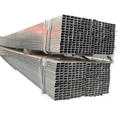 China Pre Sale Structural Low Price Tubes Customizable Size Pre Galvanized Square Pipe for sale