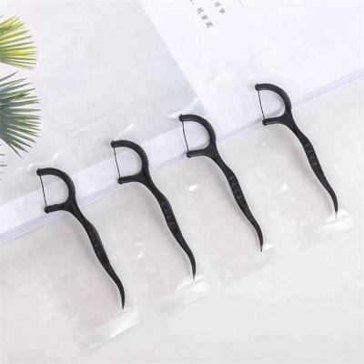 China Home 2019 new Cheap Mini Floss Pick, best selling convenient use plastic floss selection, high quality safety no pollution fiber floss pick for sale