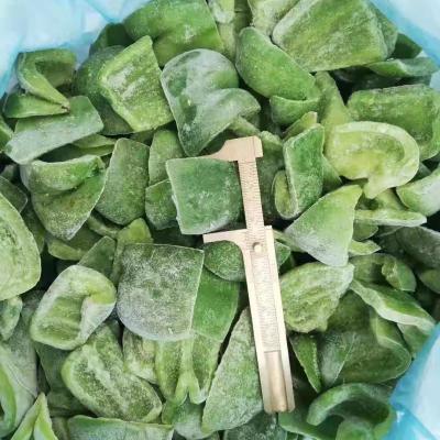 China Wholesale FROZEN Vegetables IQF Fresh Chilli Green Pepper Frozen Flake for sale