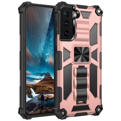 China Anti-fall For Xiaomi Redmi Note10Pro 9A POCO3 NFG Heavy Duty PC Stand Case Shockproof Protective Bumper Mobile Covers for sale