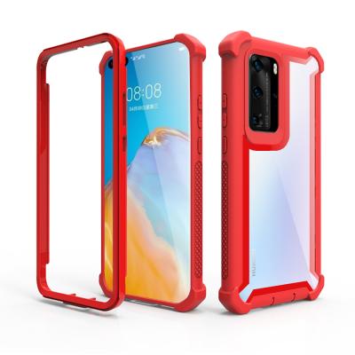 China Plastic TPU Phone Cases For Huawei Model 3 Hybrid Handsets In 1 Defender Cover for sale