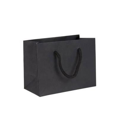 China Recyclable Custom Elegant Reusable Kraft Paper Big Reusable Gift Bags Shopping Bag With Logo for sale