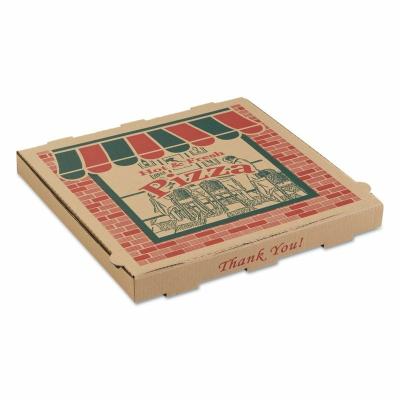 China Takeout Boxes Logo Clamshell Takeout Lunch Box Made To Order Recyclable Recyclable Pizza for sale