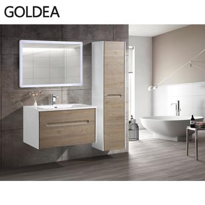 China Modern Italian Modern Bathroom Wall Cabinet Import LED Mirror Bathroom Vanity Cabinet for sale