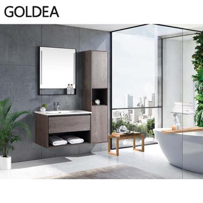 China Toilet Room Modern Makeup Bathroom Vanity Bathroom Furniture Modern Wall Cabinets for sale