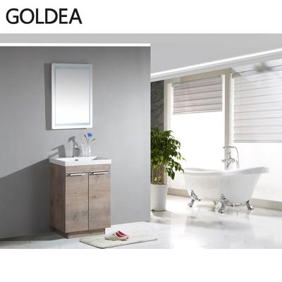 China Modern European Style Toilet Room Storage Vanity Furniture Bathroom Cabinet for sale