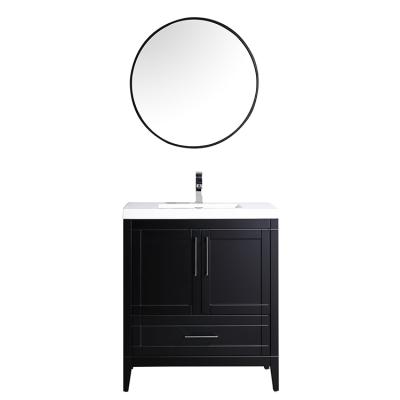 China CLASSIC Classic 30inch Floor Standing French Bath Vanity Bathroom Vanity Cabinet for sale