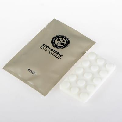 China ANTISEPTIC Disposable Soap Packs 20 Gram Personal Care Hotel Soap for sale