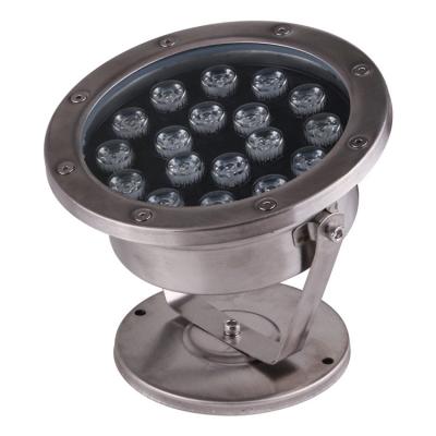 China Waterproof Application IP68 24V 3W 6W 9W 12W 18W 24W 36W 100% 304 Stainless Waterproof Underwater Collar Change Lights LED Pool Lamp for sale