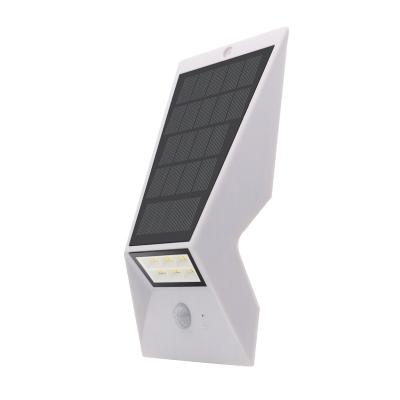 China Newest Simple Modern Design 400LM 3.5W LED Solar Motion Spot Light Courtyard Fancy Wall Light Waterproof Wireless Motion Sensor for sale