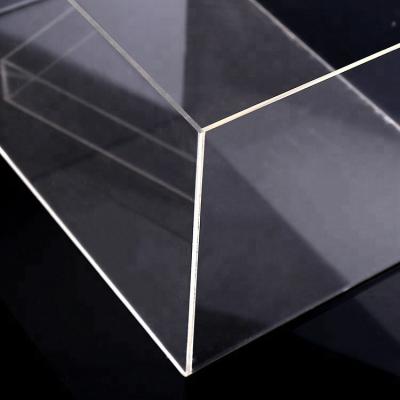 China Acrylic JINLEI Manufacture display clear acrylic shoe box with lid for sale