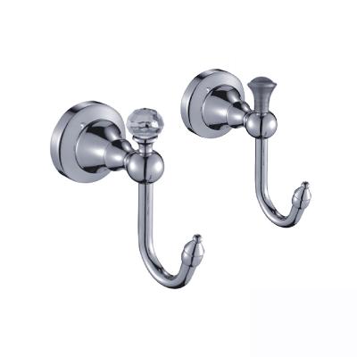 China Contemporary Bathroom Wall Mount Stainless Steel Robe Single Hook 5801 for sale