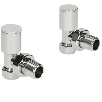 China Towel Radiators SUN-V01 / V02 CHROME & VALVES RADIATOR VALVES STRAIGHT& ANGLE BLADE VALVES for sale