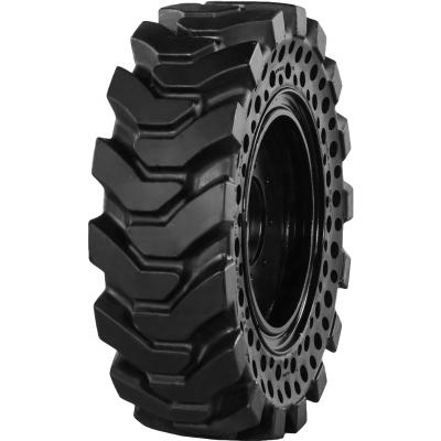 China Natural Rubber Cheap Price High Performance 10x16.5 30x10-16 12x16.5 33x12-16 Solid Cushion Tires For Skid Steer Loaders for sale