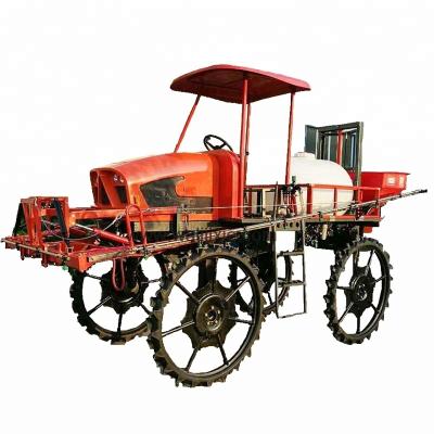 China High efficient tractor boom sprayer for insecticide and fertilization diesel engine self-propelled tractor sprayer for sale