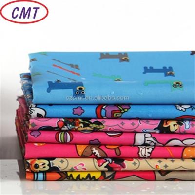 China Waterdicht PU bedekt met Oxford stof Plaid 100% polyester cartoon print Te koop